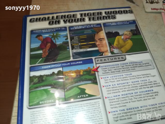 TIGER WOODS PGA TOUR 2005 PS2 GAME 1107241054, снимка 8 - Игри за PlayStation - 46545166