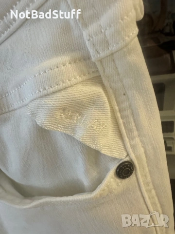 Бели Мъжки дънки Replay slim fit, снимка 2 - Дънки - 54222077