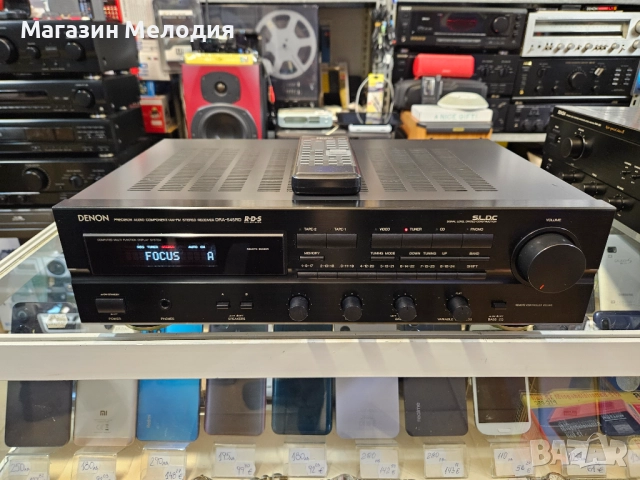 Ресийвър DENON DRA-545RD с оригинално дистанционно. Precision Audio Component , снимка 2 - Ресийвъри, усилватели, смесителни пултове - 52401309