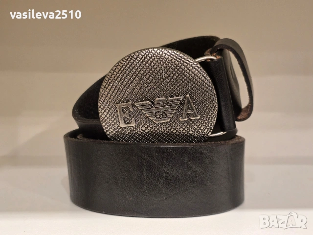Giorgio Armani оригинален мъжки колан от естествена кожа , снимка 2 - Колани - 53891083