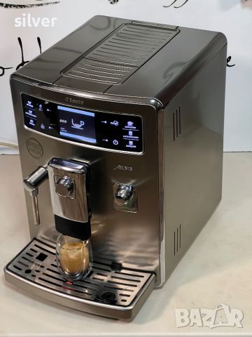 Кафемашина кафе автомат Saeco xelsis inox с гаранция, снимка 10 - Кафемашини - 45870350