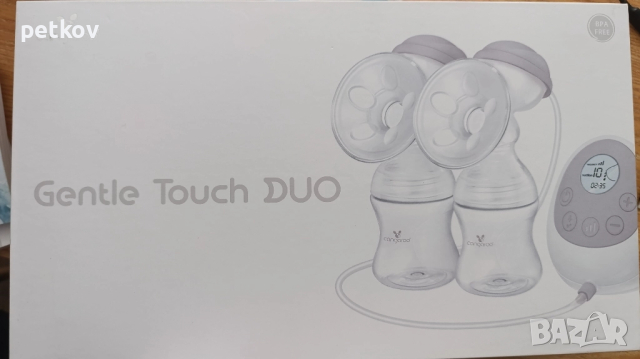 Двойна електрическа помпа за кърма Cangaroo Gentle Touch Duo XN-D206F