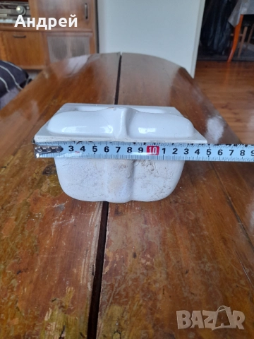 Стара фаянсова сапунерка #10, снимка 7 - Други ценни предмети - 52056581