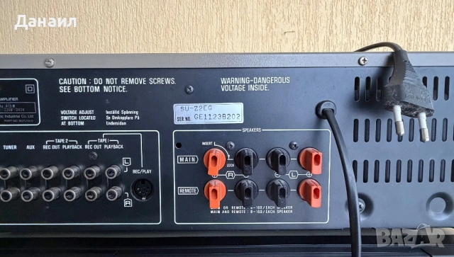 Усилвател Technics SU-Z2, снимка 5 - Ресийвъри, усилватели, смесителни пултове - 53430303