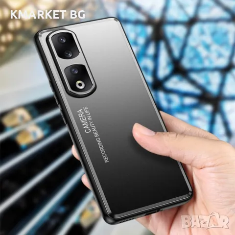 Honor 200 Pro Удароустойчив /Frosted Metal Калъф и Протектор, снимка 1 - Калъфи, кейсове - 47753183