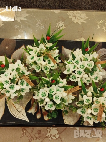 Ароматни кокичета от соев восък , снимка 3 - Декорация за дома - 53449591