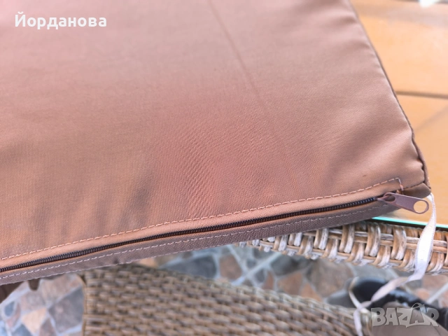 Градинска маса и столове имитация ратан, снимка 13 - Градински мебели, декорация  - 53829614