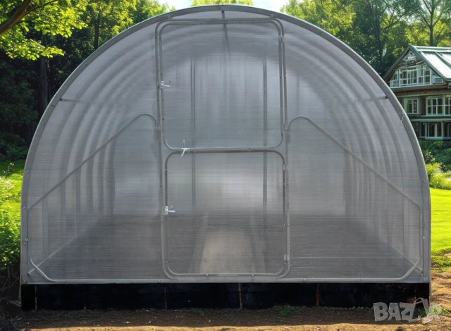 Оранжерии с поликарбонат 3х6 — профил 40×20 • без заварки • доставка, снимка 4 - Оранжерии - 53613879