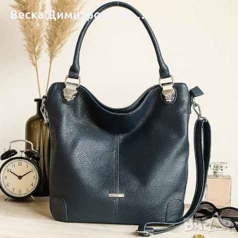 Дамска чанта тип торба – стил, организация и комфорт всеки ден, снимка 2 - Чанти - 51607361