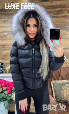 Karl Lagerfeld 💎Дамско Зимно Яке -XL