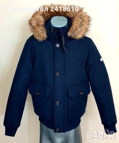 Tommy Hilfiger Mens Down Jacket Size S  НОВО! ОРИГИНАЛ! Мъжко Пухено Зимно Яке !, снимка 2 - Якета - 52625393