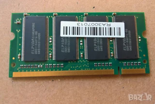 За лаптоп ram ddr 512mb pc2700, снимка 2 - RAM памет - 47028561