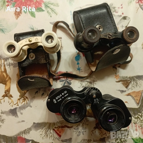 стари бинокли., снимка 2 - Антикварни и старинни предмети - 53861717