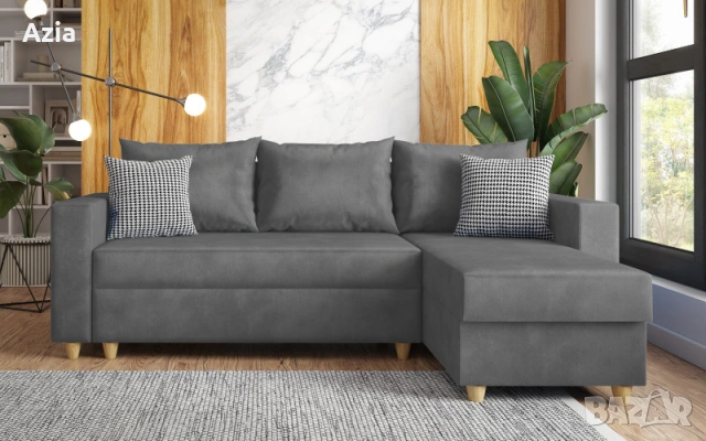 Разтегателен диван , снимка 2 - Дивани и мека мебел - 53576079