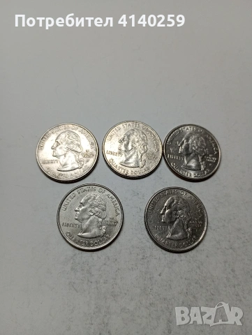 САЩ МОНЕТИ , снимка 2 - Нумизматика и бонистика - 53960546