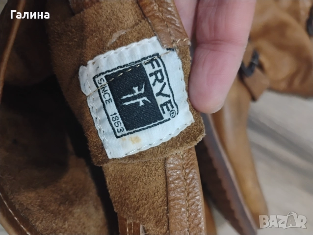 Боти от естествена кожа, снимка 8 - Дамски боти - 52146622