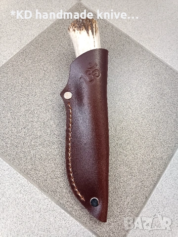 Ръчно изработен ловен нож от марка KD handmade knives ловни ножове , снимка 7 - Ножове - 44874815