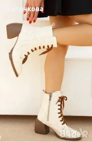 Нови дамски боти, снимка 2 - Дамски боти - 49651734