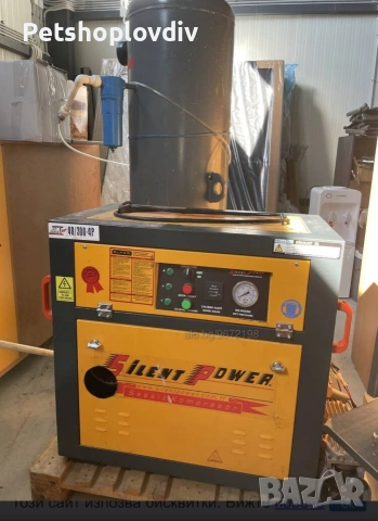 ПРОФЕСИОНАЛЕН ВИНТОВ КОМПРЕСОР WESTPOWER - Серия Silent Power - КАТО НОВ!, снимка 3 - Компресори - 53915631