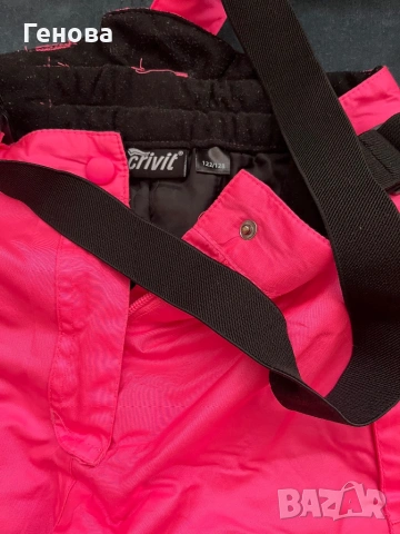 Два детски панталона за ски + панталон за дъжд, всичките размер 128см, снимка 4 - Други - 53213438