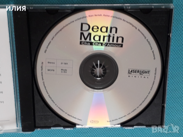 Dean Martin – 1999 - Cha Cha De Amor(Ballad, Vocal), снимка 4 - CD дискове - 45055951