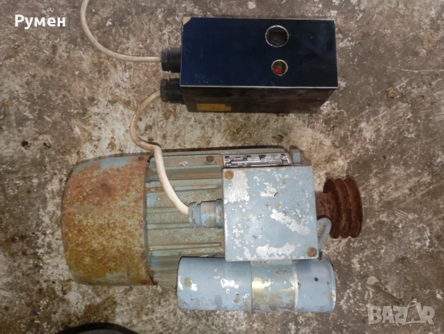 Монофазен електромотор електродвигател , ел. 220в , български, снимка 6 - Електродвигатели - 50627335