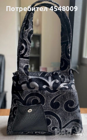 Ръчна изработка - нестандартна чанта-раница, снимка 6 - Чанти - 52343228