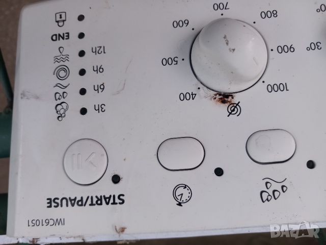 Продавам основна платка за пералня Indesit IWC 61051 , снимка 3 - Перални - 46029375