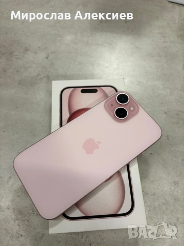 Apple Iphone 15 Pink 128GB, снимка 2 - Apple iPhone - 53691526