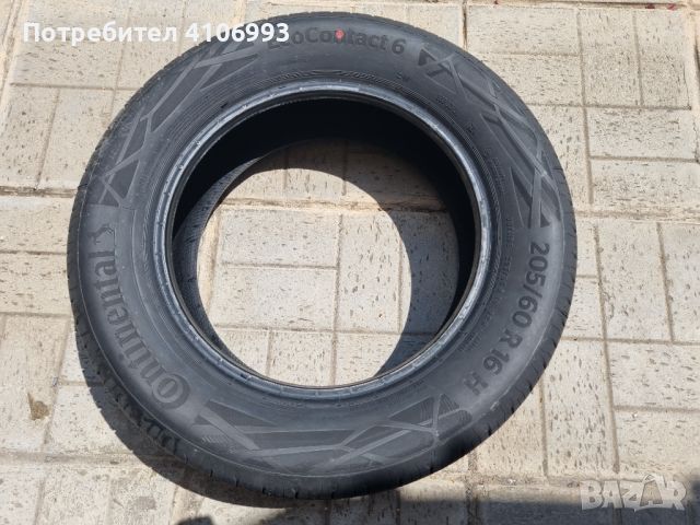 Гуми Continental EcoContact 6 205/60 R16 H , снимка 3 - Гуми и джанти - 46275763