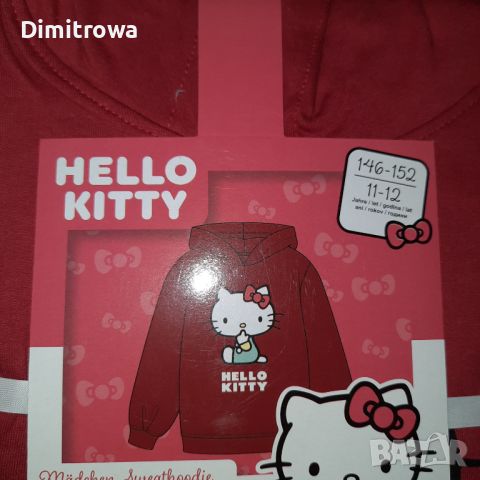 р-р146-152см Hello Kitty суичър