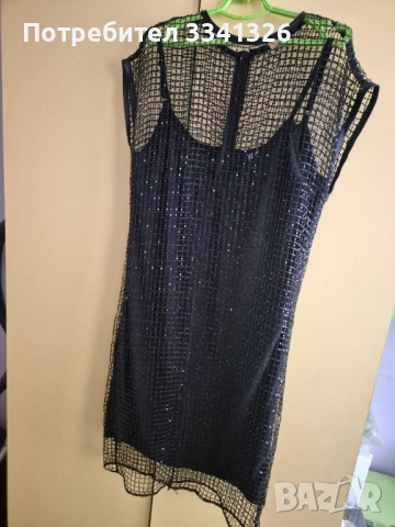 Нова рокля Amia С размер, снимка 3 - Рокли - 53582256