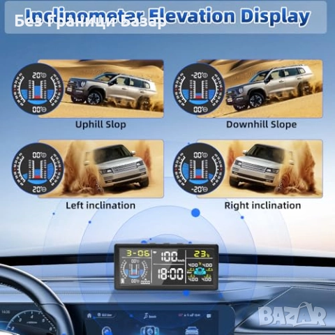 Нова Соларна TPMS система с HD дисплей и 5 аларми за коли и SUV 0-199psi, снимка 3 - Друга електроника - 52273004