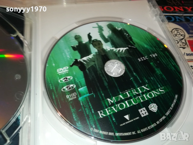 МАТРИЦАТА РЕВОЛЮЦИЯ-2 ДИСКА 1909252043, снимка 12 - DVD филми - 51772680