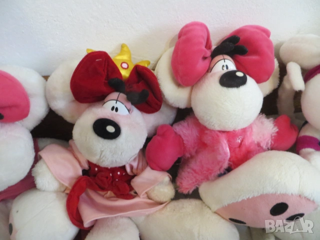 Плюшени мишлета, зайче   и кончета за разкош Diddl, снимка 6 - Плюшени играчки - 42295102