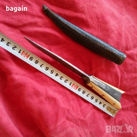 Османски ятаган. нож. Крит., снимка 5 - Антикварни и старинни предмети - 53147428