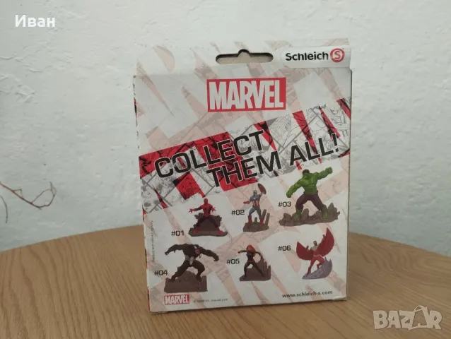 Колекционерска фигурка Black Widow Marvel Schleich #05 21505, снимка 3 - Фигурки - 49957239
