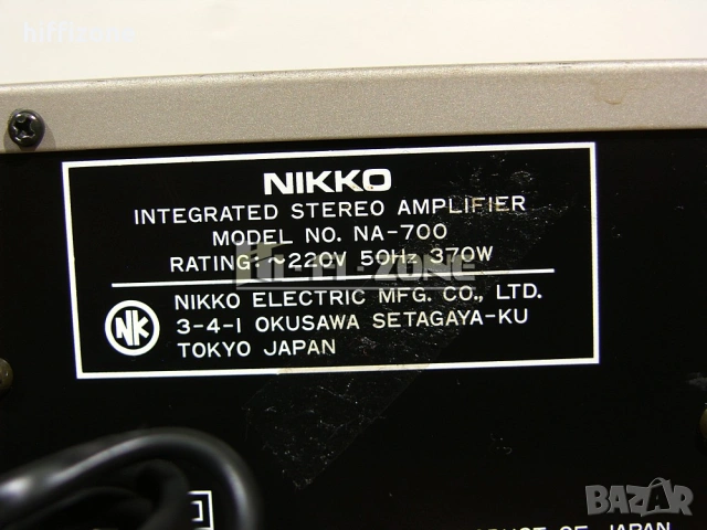 Усилвател   Nikko na-700 , снимка 9 - Ресийвъри, усилватели, смесителни пултове - 53708449