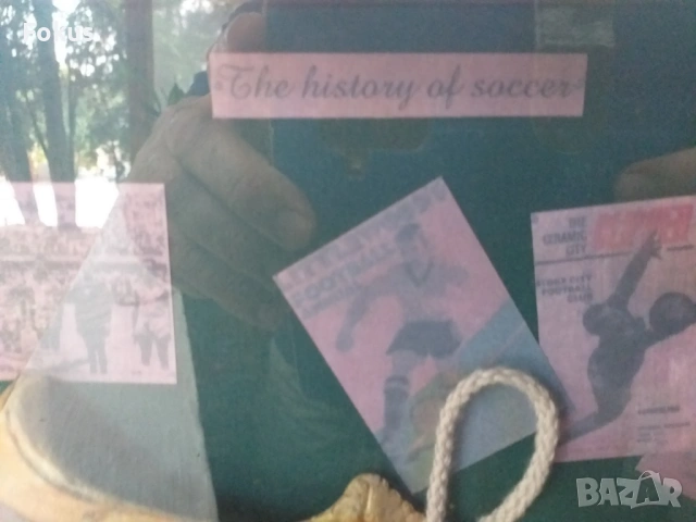 Уникално футболно пано История на футбола, снимка 3 - Антикварни и старинни предмети - 53461866