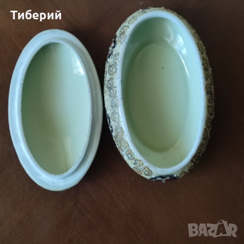 Порцеланова кутия за бижита Satsuma, снимка 7 - Други - 52015619