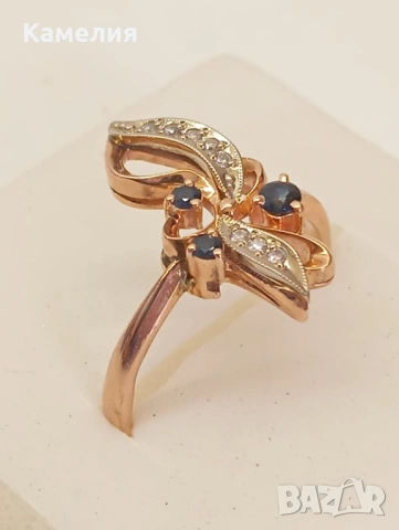 Руско злато , снимка 3 - Пръстени - 53754484