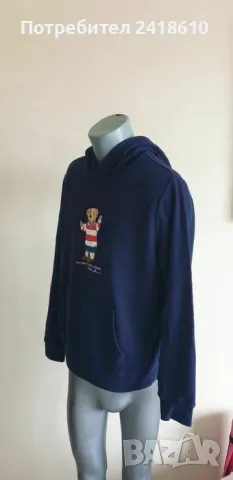 POLO Ralph Lauren Bear Hoodie Mens Size M  ОРИГИНАЛ! Мъжки Суичър!, снимка 5 - Суичъри - 48306374