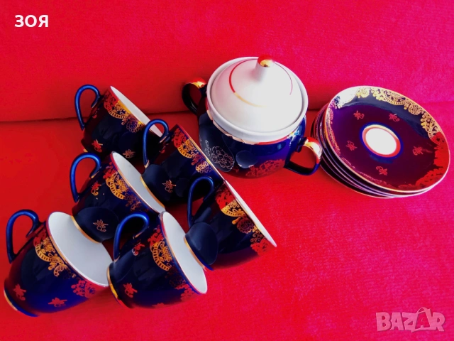 Сервиз,,ЛФЗ,,за кафе.Перфектен.