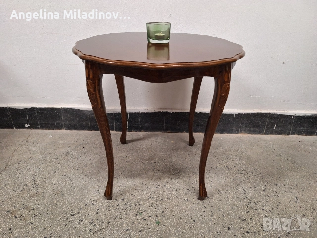 Маса с дърворезба Луи XV , снимка 4 - Маси - 53686270