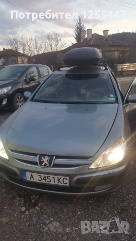 Продавам Пежо 607 2003г.таз- бензин.БАРТЕР