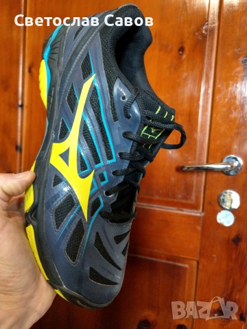 Mizuno Wave Hurricane 3. 43нм. 27,6см., снимка 10 - Маратонки - 53881483