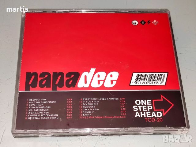 Papa Dee CD , снимка 2 - CD дискове - 45701191