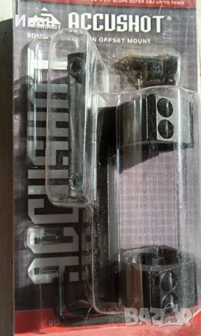 Моноблок Leapers 30мм, висок, за лястовича опашка, Изнесен, снимка 2 - Въздушно оръжие - 53746434