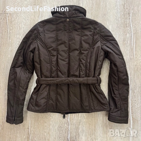 Дамско ватирано яке REFRIGIVEAR Sixty spa, кафяво, размер S, без качулка., снимка 6 - Якета - 53412456