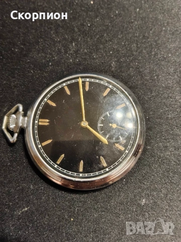 Швейцарски джобен часовник - RW METAL HROME- 17 RUBIS, снимка 3 - Джобни - 49418171